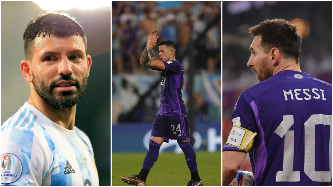 Kun Agüero y Messi rendidos ante el nivel de Enzo Fernández – Pasion  Monumental
